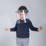 Child with clear face shield supplier Australia